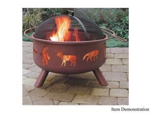 Landmann 28337 Big Sky Fire Pit, Wildlife - Georgia Clay Landmann 28337 Big Sky Fire Pit, Wildlife - Georgia Clay