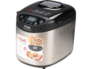 T-fal PF311 ActiBread 15 Programs Bread Machine Stainless Steel Housing Nonstick Coating Automatic Bread Maker with LCD Display, 700-watt, Silver T-fal PF311 ActiBread 15 Programs Bread Machine Stainless Steel Housing Nonstick Coating Automatic Bread Maker with LCD Display, 700-watt, Silver