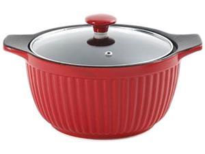 Crock-Pot 91999.02 3qt Ribbed Casserole Red Crock-Pot 91999.02 3qt Ribbed Casserole Red