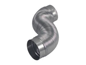 Deflecto AM42 4" x 2' Semi-Rigid Flexible Aluminum Duct Deflecto AM42 4" x 2' Semi-Rigid Flexible Aluminum Duct