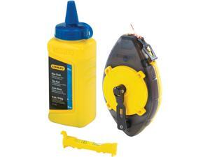 Stanley 47-464 PowerWinder Chalk Box 3 Piece Set - Blue Chalk Stanley 47-464 PowerWinder Chalk Box 3 Piece Set - Blue Chalk