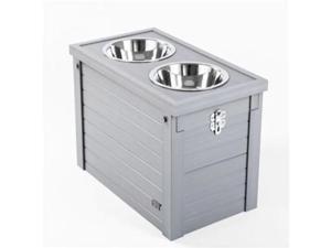 Age Pet EHHF305XL Piedmont Pet Diner with EcoFLEX - Grey Age Pet EHHF305XL Piedmont Pet Diner with EcoFLEX - Grey