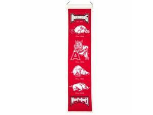 Winning Streak 139592 Arkansas Razorbacks Wool Heritage Banner Winning Streak 139592 Arkansas Razorbacks Wool Heritage Banner