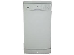 SUNPENTOWN SD-9241W 18 in. Portable Dishwasher - White SUNPENTOWN SD-9241W 18 in. Portable Dishwasher - White
