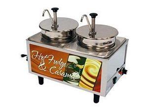 Benchmark USA 51074H Hot Fudge-Caramel Warmer 2 Pumps - 2 boxes Benchmark USA 51074H Hot Fudge-Caramel Warmer 2 Pumps - 2 boxes