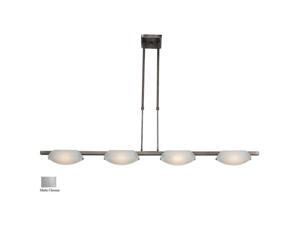 Access Lighting 63958-MC-FST Nido 4 Light Semi - Flush or Pendant - Matte Chrome Access Lighting 63958-MC-FST Nido 4 Light Semi - Flush or Pendant - Matte Chrome