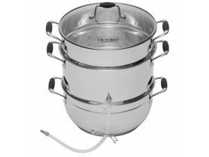 Victorio Kitchen Products VKP1150 Deluxe Stainless Steel Steam Juicer Victorio Kitchen Products VKP1150 Deluxe Stainless Steel Steam Juicer