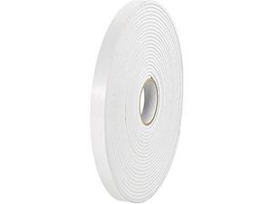 Tape Logic T95559002PK 1 in. x 72 yards 0.0312 in. White Thick Polyethylene Removable Double Sided Foam Tape - Pack of 2 Tape Logic T95559002PK 1 in. x 72 yards 0.0312 in. White Thick Polyethylene Removable Double Sided Foam Tape - Pack of 2