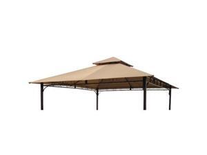 International Caravan YF-3136B-CNP- KH 10 ft. Gazebo Canopy St. Kitts Replacement Top, Khaki International Caravan YF-3136B-CNP- KH 10 ft. Gazebo Canopy St. Kitts Replacement Top, Khaki