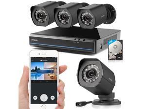 Zmodo ZS-1004-B-1TB 1080p 4CH Network PoE NVR 4 IP IR Outdoor Camera Home Surveillance 1TB Zmodo ZS-1004-B-1TB 1080p 4CH Network PoE NVR 4 IP IR Outdoor Camera Home Surveillance 1TB