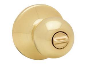 Kwikset 220302 Polo Privacy Lockset, Polished Brass Kwikset 220302 Polo Privacy Lockset, Polished Brass
