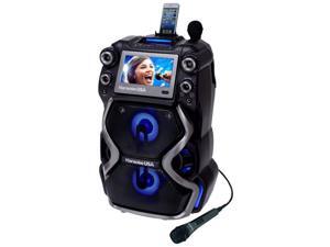 Karaoke USA GF920 Portable Professional CDG & MP3G Karaoke Player, 7 in. Color TFT Display, Record Function, Rechargable Lithium Battery & PA System Karaoke USA GF920 Portable Professional CDG & MP3G Karaoke Player, 7 in. Color TFT Display, Record Function, Rechargable Lithium Battery & PA System