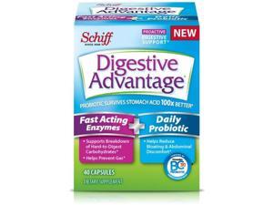 Reckitt Benckiser DVA96949EA Digestive Advantage Fast Acting Enzyme Plus Daily Probiotic Capsule, 40 Count Reckitt Benckiser DVA96949EA Digestive Advantage Fast Acting Enzyme Plus Daily Probiotic Capsule, 40 Count