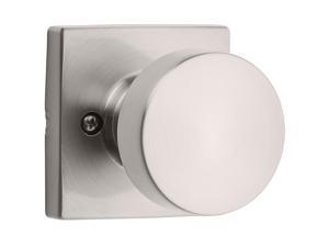Kwikset 788PSKSQT15 Pismo Knob Half Dummy with Square Rose - Satin Nickel Kwikset 788PSKSQT15 Pismo Knob Half Dummy with Square Rose - Satin Nickel