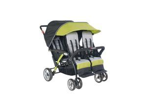 Foundations Quad Sport 4 Passenger Stroller Lime Foundations Quad Sport 4 Passenger Stroller Lime