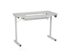 Arrow Gidget II Home Indoor Adjustable Sewing Machine Sturdy Craft Table White Arrow Gidget II Home Indoor Adjustable Sewing Machine Sturdy Craft Table White