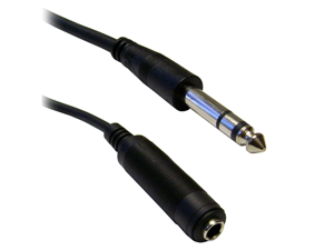 Cable Wholesale 1/4 inch Male to 1/4 inch Female Stereo Extension Cable TRS, Balanced - 100 foot Cable Wholesale 1/4 inch Male to 1/4 inch Female Stereo Extension Cable TRS, Balanced - 100 foot