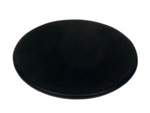 A1054 Black Leather Coaster - Wrapped Edge Leatherette A1054 Black Leather Coaster - Wrapped Edge Leatherette