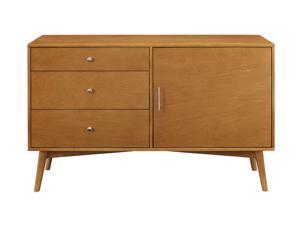 Offex Home 52" Mid Century Solid Wood TV Console Stand - Acorn Offex Home 52" Mid Century Solid Wood TV Console Stand - Acorn