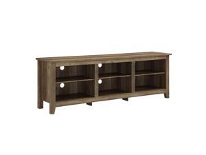 Offex 70" Wood Media TV Stand Storage Console - Rustic Oak Offex 70" Wood Media TV Stand Storage Console - Rustic Oak