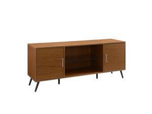 Offex 60" 2 Door TV Media Stand Console - Acorn Offex 60" 2 Door TV Media Stand Console - Acorn