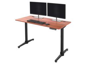 Eureka Ergonomic Adjustable Height Electric Standing Desk - Cherry Eureka Ergonomic Adjustable Height Electric Standing Desk - Cherry