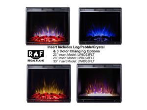 Gibson Living Room Decor 28" LED Ventless Electric Space Heater Built-in Recessed Firebox Fireplace Insert Gibson Living Room Decor 28" LED Ventless Electric Space Heater Built-in Recessed Firebox Fireplace Insert