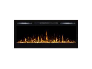 Gibson Living Room Decor Madison 36" Crystal Recessed Wall Mounted Electric Fireplace Gibson Living Room Decor Madison 36" Crystal Recessed Wall Mounted Electric Fireplace
