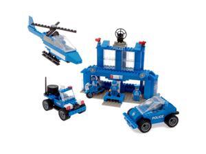 Best Lock Construction Toys Police Station 450 Piece Set Best Lock Construction Toys Police Station 450 Piece Set