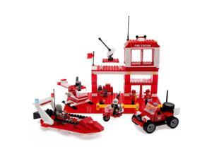 Best Lock Construction Toys Fire Station 450 Piece Set Best Lock Construction Toys Fire Station 450 Piece Set