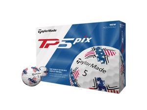 2019 TaylorMade TP5 Pix Golf Balls 1 Dozen USA NEW 2019 TaylorMade TP5 Pix Golf Balls 1 Dozen USA NEW