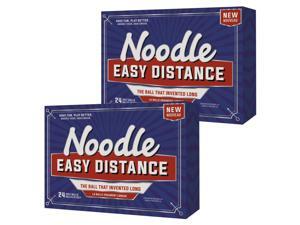2018 TaylorMade Noodle Easy Distance Golf Balls (2 Dozen) 2 Dozen White NEW 2018 TaylorMade Noodle Easy Distance Golf Balls (2 Dozen) 2 Dozen White NEW
