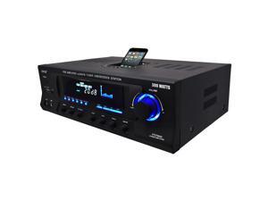 New Pyle Pt270aiu Home Theater Am Fm Receiver & Amplifier With Ipod Iphone Dock New Pyle Pt270aiu Home Theater Am Fm Receiver & Amplifier With Ipod Iphone Dock