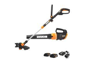 Worx WG954.1 Cordless GT Revolution String Trimmer & Turbine Blower Combo Kit Worx WG954.1 Cordless GT Revolution String Trimmer & Turbine Blower Combo Kit