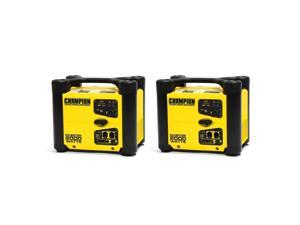 Champion 2000 Watt Quiet Portable Gasoline Power Inverter Generator (2 Pack) Champion 2000 Watt Quiet Portable Gasoline Power Inverter Generator (2 Pack)