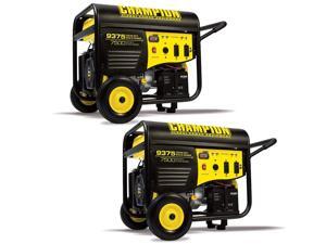 Champion 7500 Watt Portable Electric Start RV Ready Gasoline Generator (2 Pack) Champion 7500 Watt Portable Electric Start RV Ready Gasoline Generator (2 Pack)