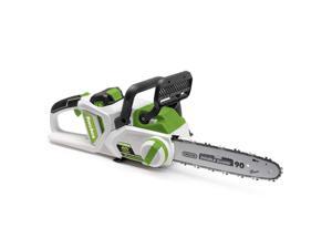 PowerSmith 14 Inch 40 Volt Max Cordless Battery Powered Lithium Ion Chainsaw PowerSmith 14 Inch 40 Volt Max Cordless Battery Powered Lithium Ion Chainsaw