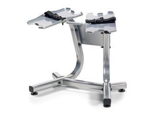 Bowflex 100300 SelectTech Metal Dumbbell Stand with Built-In Towel Rack, Silver Bowflex 100300 SelectTech Metal Dumbbell Stand with Built-In Towel Rack, Silver