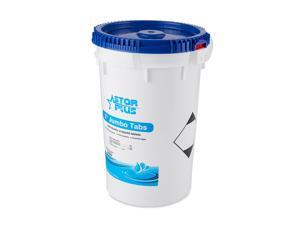 Star Plus Wrapped Trichlor Jumbo 3-Inch Pool Chlorine Tablets, 50 Pound Bucket Star Plus Wrapped Trichlor Jumbo 3-Inch Pool Chlorine Tablets, 50 Pound Bucket