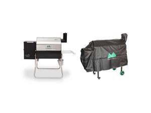 Green Mountain Davy Crockett WiFi Portable Wood Pellet Electric Grill with Cover Green Mountain Davy Crockett WiFi Portable Wood Pellet Electric Grill with Cover