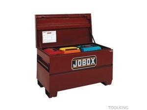 JOBOX 1-654990 48 in. Long Heavy-Duty Steel Chest with Site-Vault Security System JOBOX 1-654990 48 in. Long Heavy-Duty Steel Chest with Site-Vault Security System