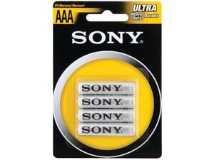 Sony(R) S-R03NUB4A Heavy-Duty Carbon Zinc Batteries (AAA; 4 pk) Sony(R) S-R03NUB4A Heavy-Duty Carbon Zinc Batteries (AAA; 4 pk)