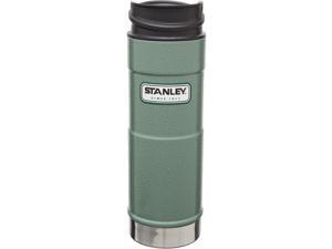 Stanley Classic One Hand Vacuum Mug Hammertone Green 16 oz 10-01394-007 Stanley Classic One Hand Vacuum Mug Hammertone Green 16 oz 10-01394-007