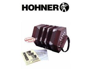 Hohner Concertina Mahogany Finish D40 Hohner Concertina Mahogany Finish D40