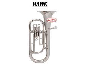 Hawk Nickel Plated Bb Baritone Horn WD-BT512 Hawk Nickel Plated Bb Baritone Horn WD-BT512