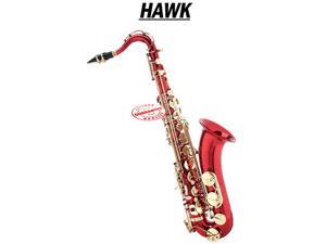 Hawk Red Tenor Saxophone WD-S411C-RD Hawk Red Tenor Saxophone WD-S411C-RD