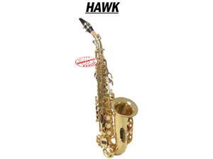 HAWK CURVED SOPRANO SAXOPHONE WD-S412 HAWK CURVED SOPRANO SAXOPHONE WD-S412