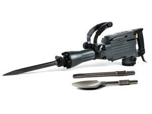 TR Industrial TR89100 Electric Jackhammer with Point, Flat and Spade Chisels TR Industrial TR89100 Electric Jackhammer with Point, Flat and Spade Chisels