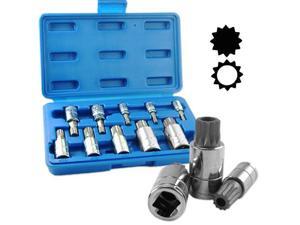 Capri Tools XZN Triple Square Spline Bit Socket Set, Metric, 10-Piece Capri Tools XZN Triple Square Spline Bit Socket Set, Metric, 10-Piece
