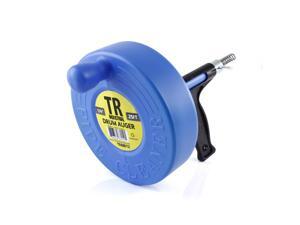 TR Industrial TR88012 Drum Auger for Plumbing, 0.25 in. x 25 ft. Spring Cable TR Industrial TR88012 Drum Auger for Plumbing, 0.25 in. x 25 ft. Spring Cable